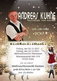 Veranstaltung Sänger Andreas Kuhne